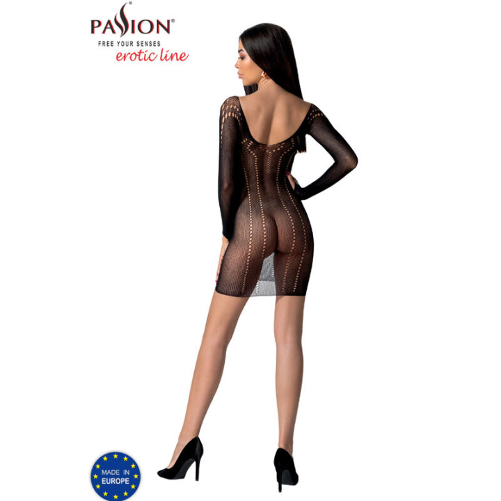 Passion - Bs101 Bodystocking Noir Taille Unique