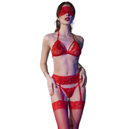Chilirose - cr 4467 Set Vierteilig Rot s/m