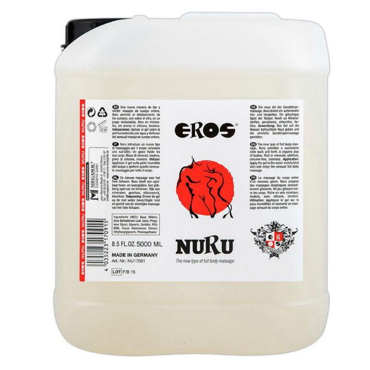 Eros - Nuru Massageöl Reich an Mineralien 5000 ml