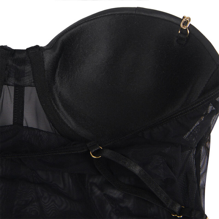 Subblime - Czarne Body z Lancuchami s/m