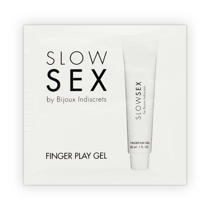 Bijoux - Slow Sex Massage Gel With Finger Play Single Dose