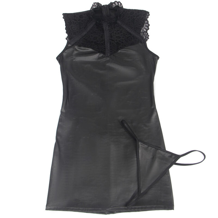 Subblime - Robe Sexy en Cuir s/m