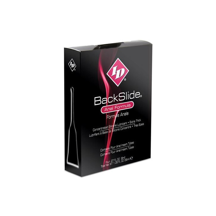 Id Backslide - Anal Insert 4 Tubos 8ml