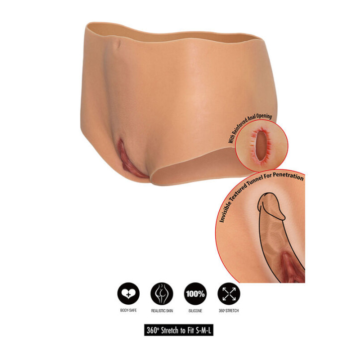 Verborgene Begierde - Alter Ego Offene Vagina & Anus Short Mittelgrosser Taille Fleisch