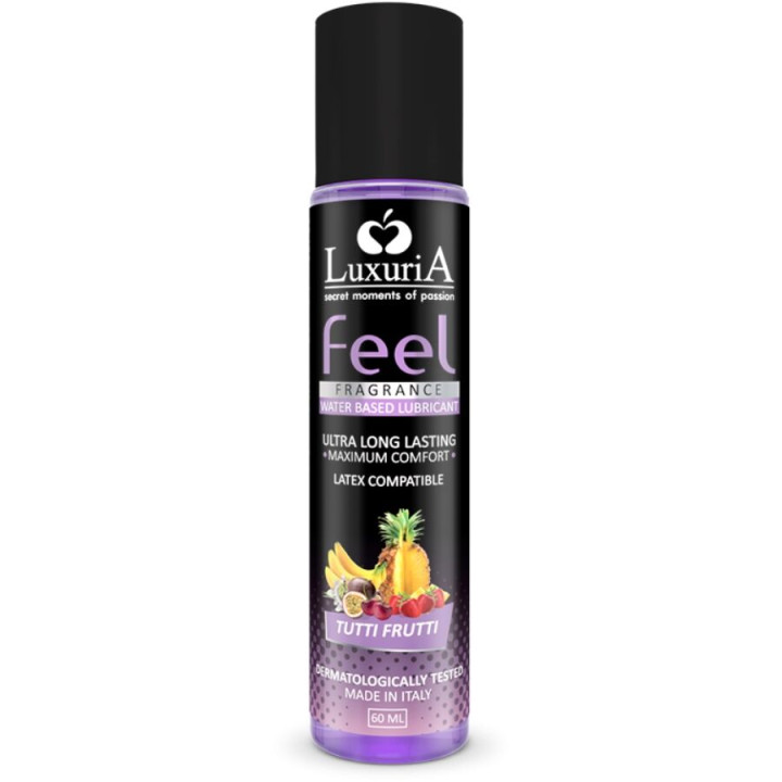 Intimateline - Luxuria Feel Lubricante Base Tutti Fruti 60 ml