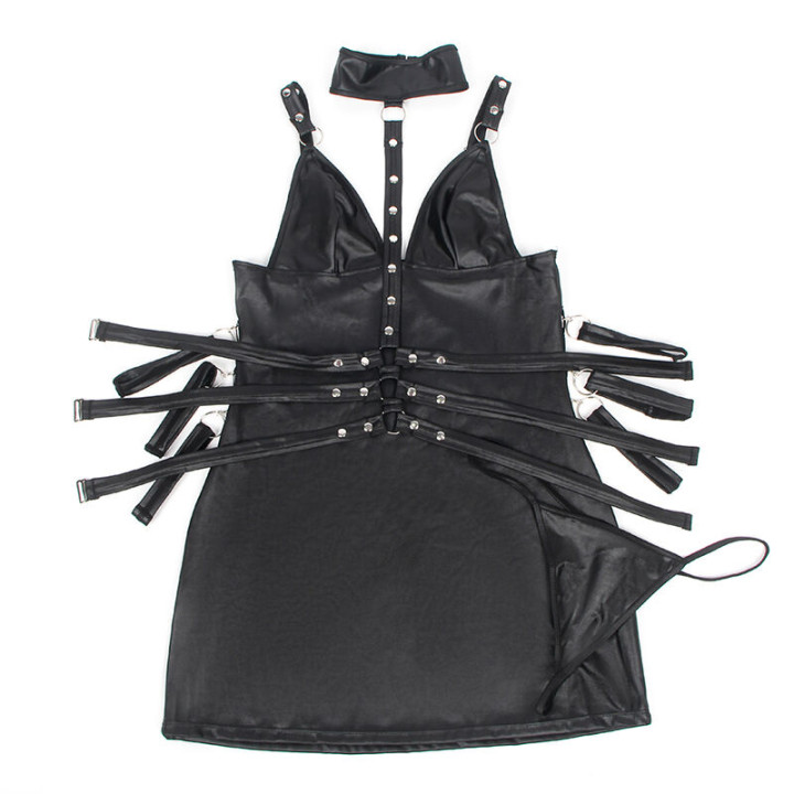 Subblime - 954413 Leather Bondage Body Black l/xl