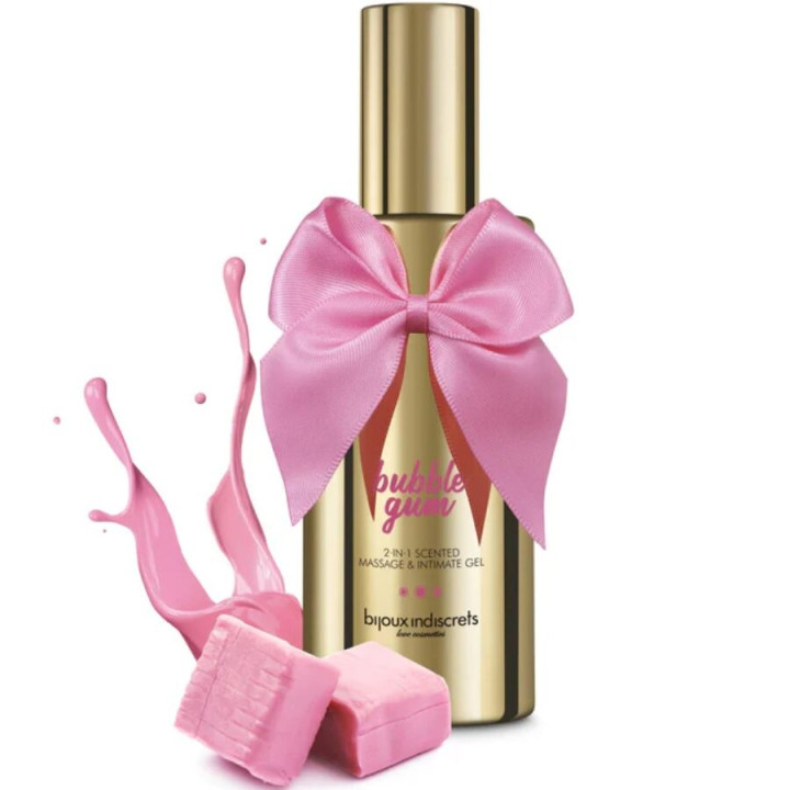 Bijoux - Bubble Gum 2·in·1 Scented Massage & Intimate Gel 100 ml