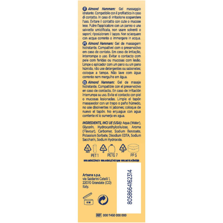 Control - Almond Hammam Massage Gel 3 in 1 200 ml