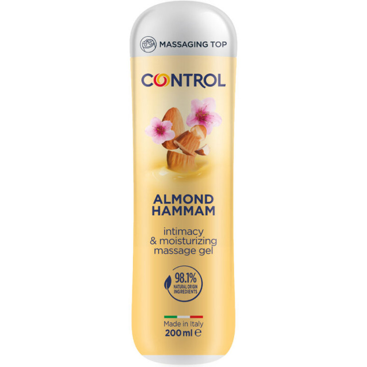 Control - Gel da Massaggio Hammam Alle Mandorle 3 in 1 200 ml