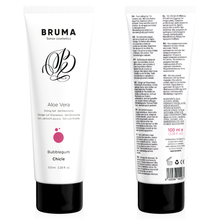 Bruma - Aloe Vera Gleitgel Bubblegum Geschmack 100 ml