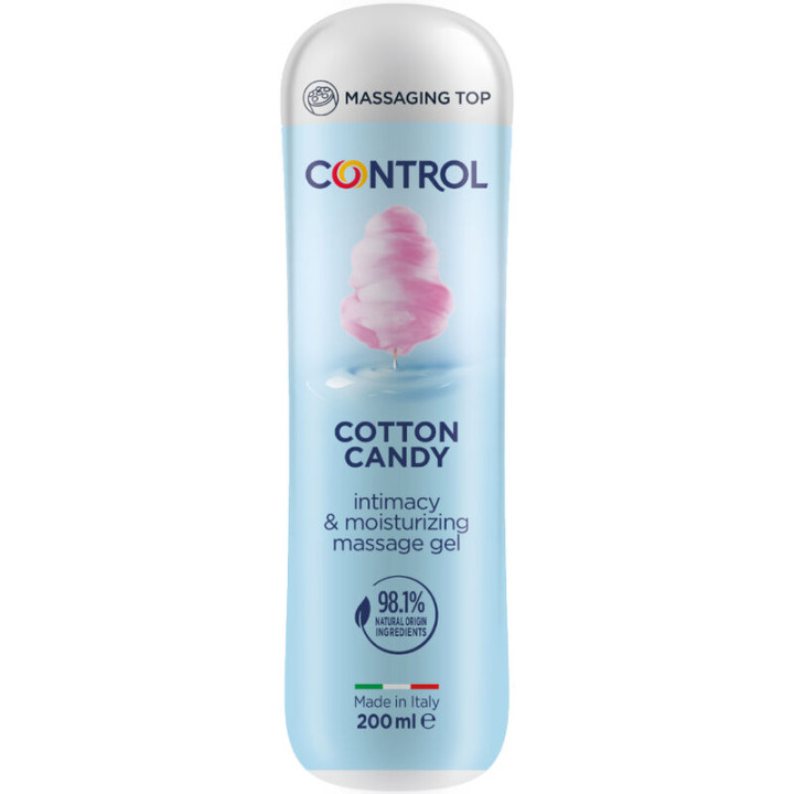 Control - Gel de Massagem Algodo Doce 3 em 1 200 ml