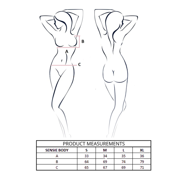 Passion - Body Sensie Bordeaux s/m