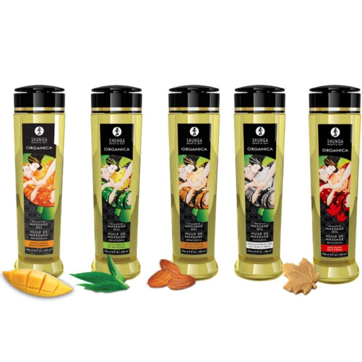 Shunga - Bio Massageöl Mango 240 ml