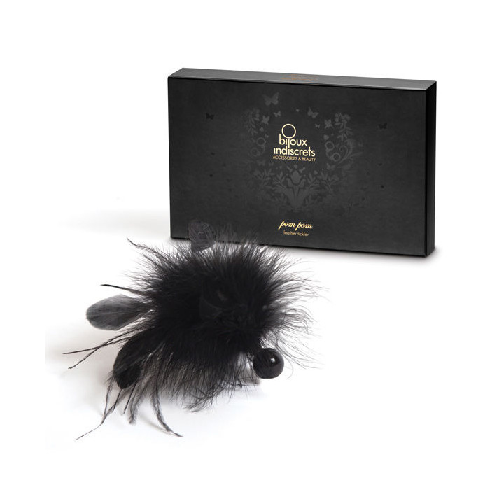 Bijoux - Pom Pom Plumero de Plumas