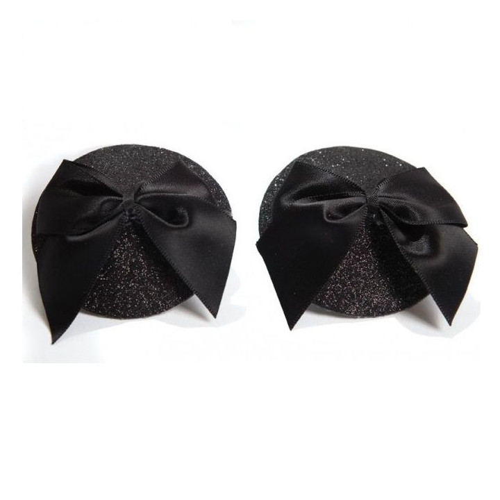 Bijoux - Copritezzoli Burlesque Lucidi Con Fiocco