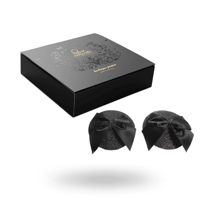Bijoux - Burlesque Glnzende Nippelabdeckungen Mit Schleife
