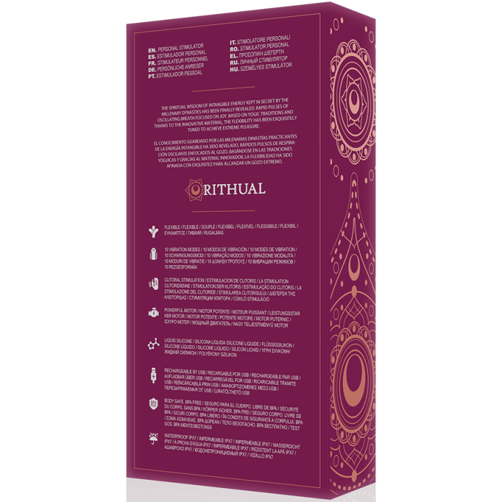 Rithual - Anusara Dual Wiederaufladbarer Motor 2.0 Orchidee