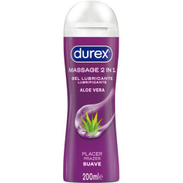 Durex - Gel Lubrificante da Massaggio Soft Aloe Vera 200 ml