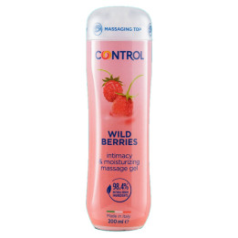 Control - Gel de Massage 3 en 1 Baies Sauvages 200 ml