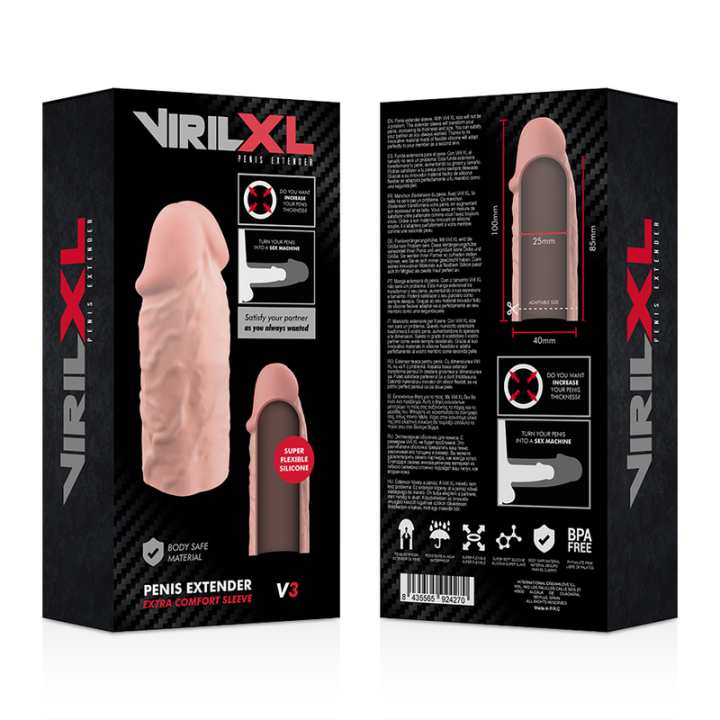 Virilxl - Liquid Silicone v3 Natural Penis Extension