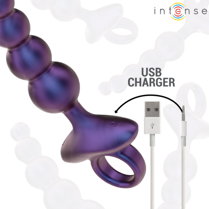 Intense - Tito Plug Anal Vibrant Modèle 3 Télécommande