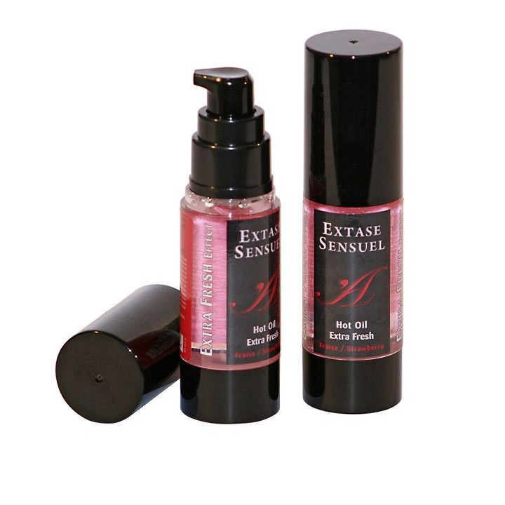 Extase Sensual - Massageöl Mit Extra Frischem Erdbeer Effekt 30 ml