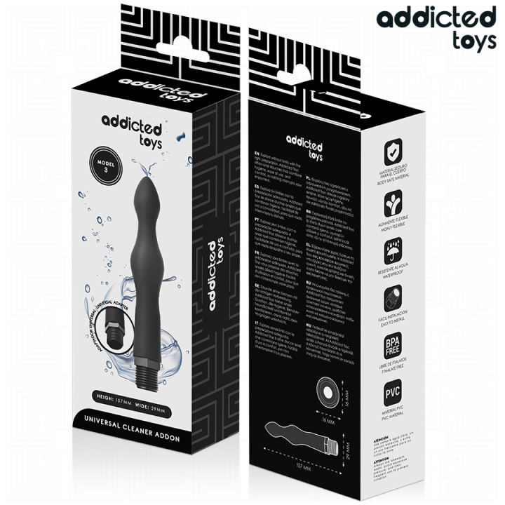 Addicted Toys - Anal Cleaner With Universal Adapter Model 3