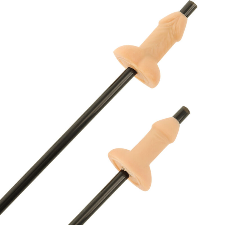 Diablo Picante - Bolsa 10 Pajitas Pene Natural