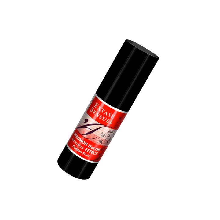 Extase Sensual - Óleo de Massagem de Efeito Calor Com Feromônios de Maracuj 30 ml