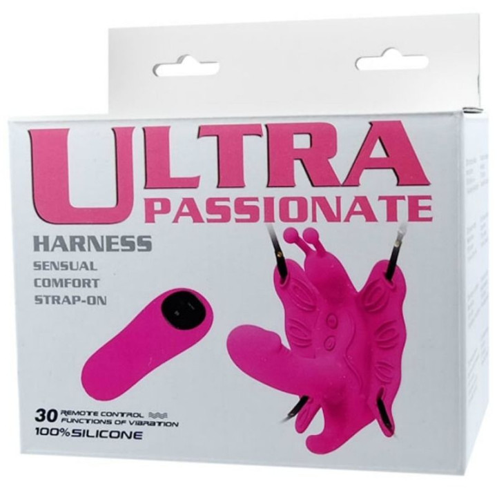 Baile - Ultra Passionate Arnés Mariposa Control Remoto