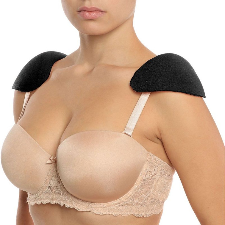 Bye-Bra - Schulterprotektoren-Unterstützung Schwarz