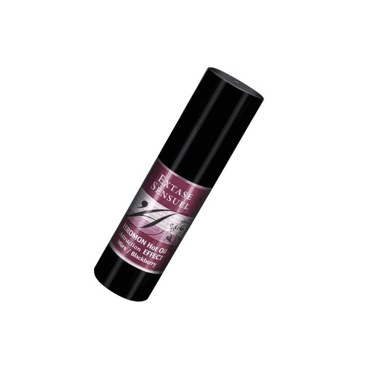 Extase Sensual - Huile de Massage Effet Chauffant Aux Phéromones de Mûre 30 ml