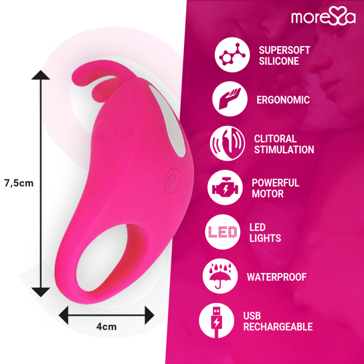 Moressa - Brad Premium Silikonowy Doladowany Rozowy