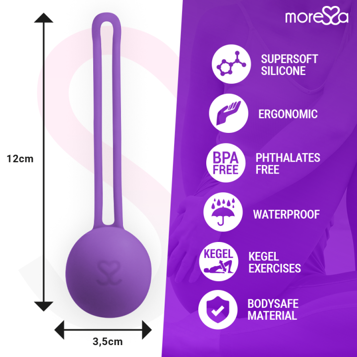 Moressa - Silikon Osian One Premium Lilakowy