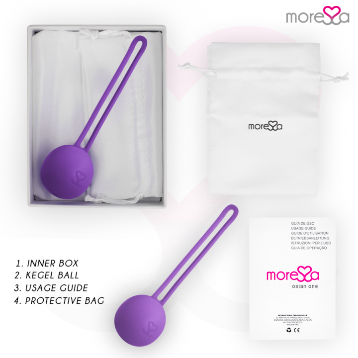 Moressa - Silikon Osian One Premium Lilakowy