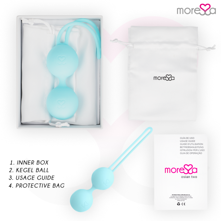 Moressa - Osian Zwei Premium Türkis-Silikon
