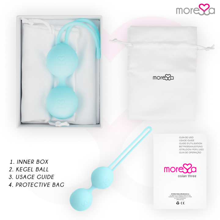 Moressa - Osian Drei Premium Türkis-Silikon
