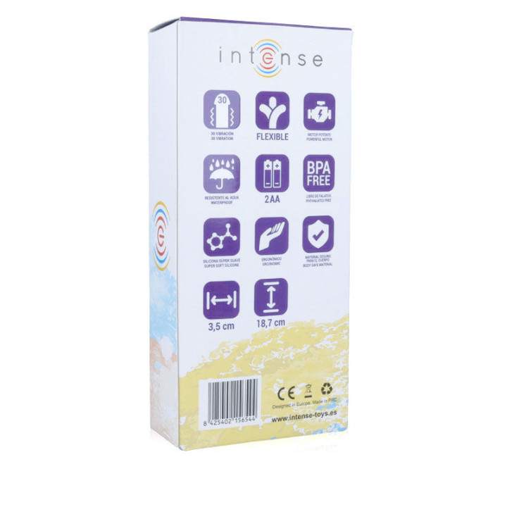 Intense - Leo Vibrator Lilac Silicon Luxe