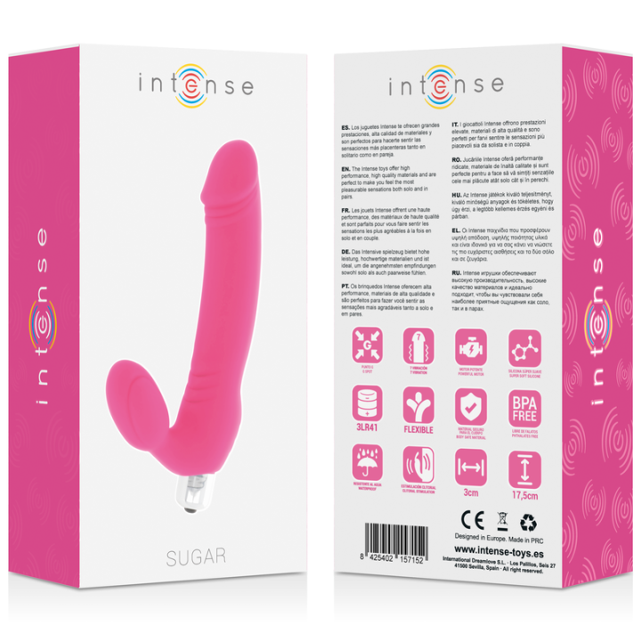 Intense - Zucchero Sette Velocit Silicone Fushsia
