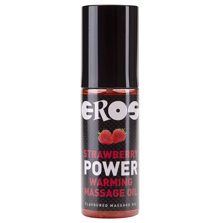 Eros Strawberry Power Warming Massage Oil