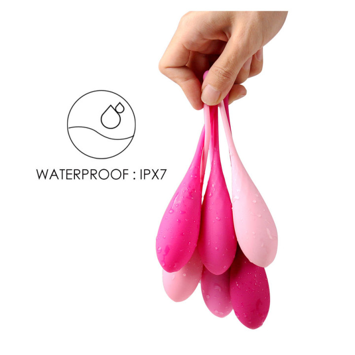 Leslie - Kegel Fit Pelvic Muscle Training Conjunto 6 Pcs
