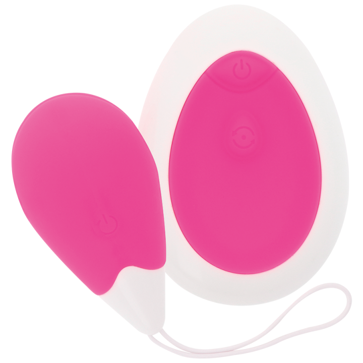 Intense - Jan Egg Vibrador Controle Remoto Rosa
