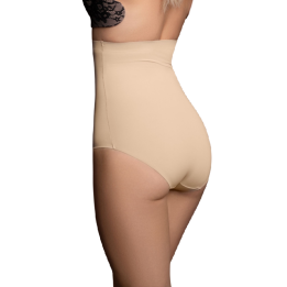 Bye-Bra - Nahtloser Gürtel Stil Höschen Beige Grösse m