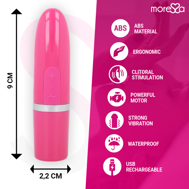 Moressa - Ivy Vibrateur Stimulateur Voyage Rose