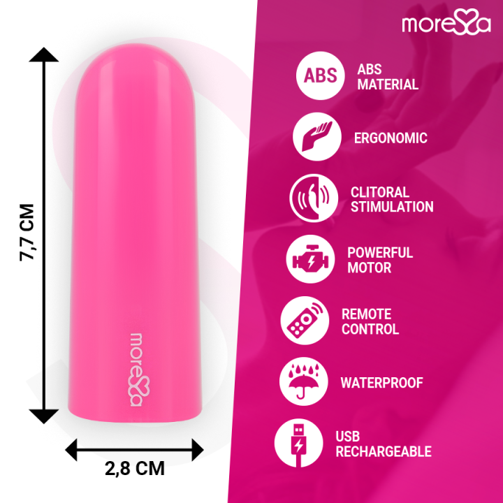 Moressa - Nix Vibrator Fernbedienung Rosa