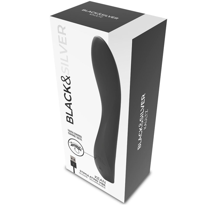 Black&Silver - Controle de Toque do Vibrador Kean