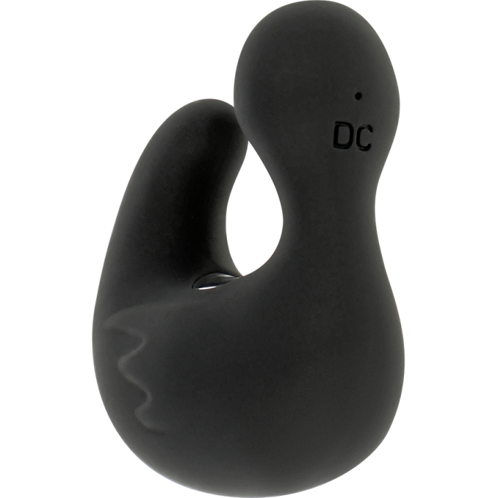 Black&Silver - dé à Dés à Canard Rechargeable en Silicone Stimulant Duckymania