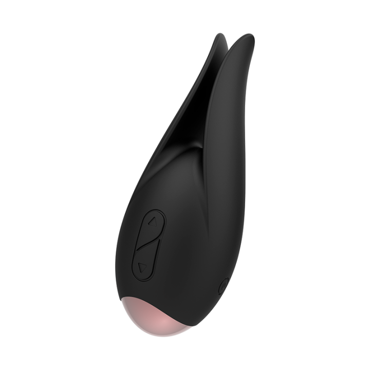 Coquette Chic Desire - Clitorial Stimulator Black / Gold Flower