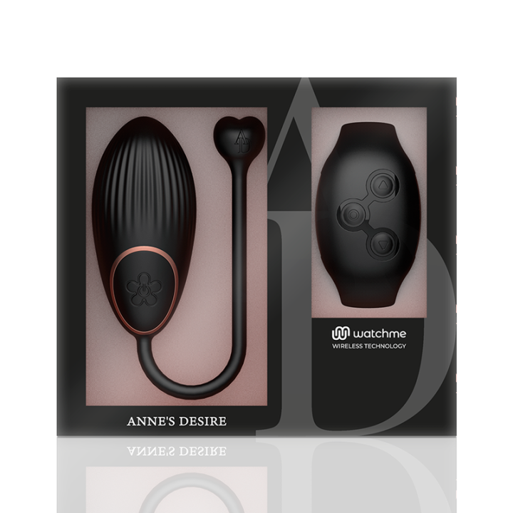 Anne's Desire - Egg Remote Control Technology Watchme Black