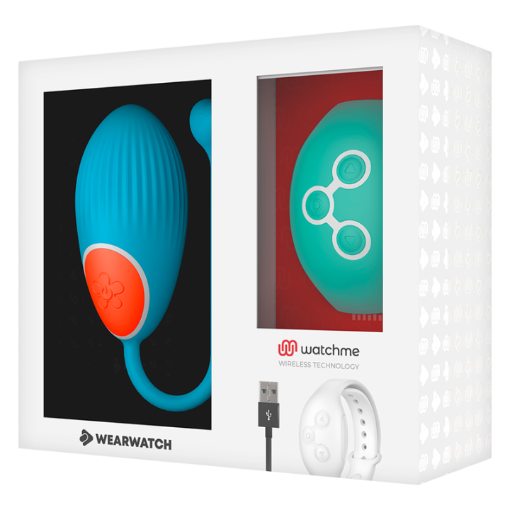 Wearwatch - Technologia Watchme Pilot Jajko Niebieski / Akwamaryn